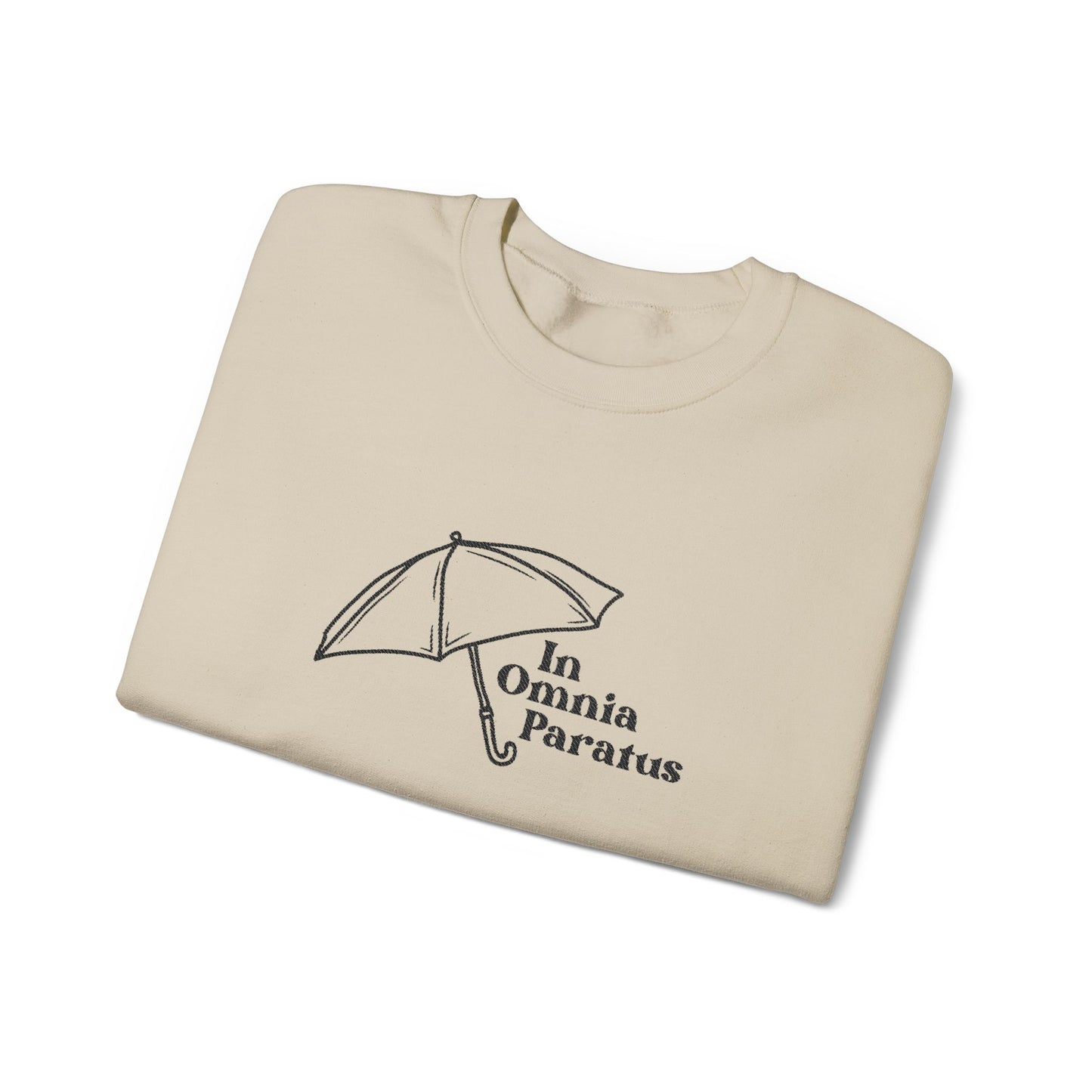 In Omnia Paratus Embroidered Crewneck Sweatshirt-Gilmore Girls