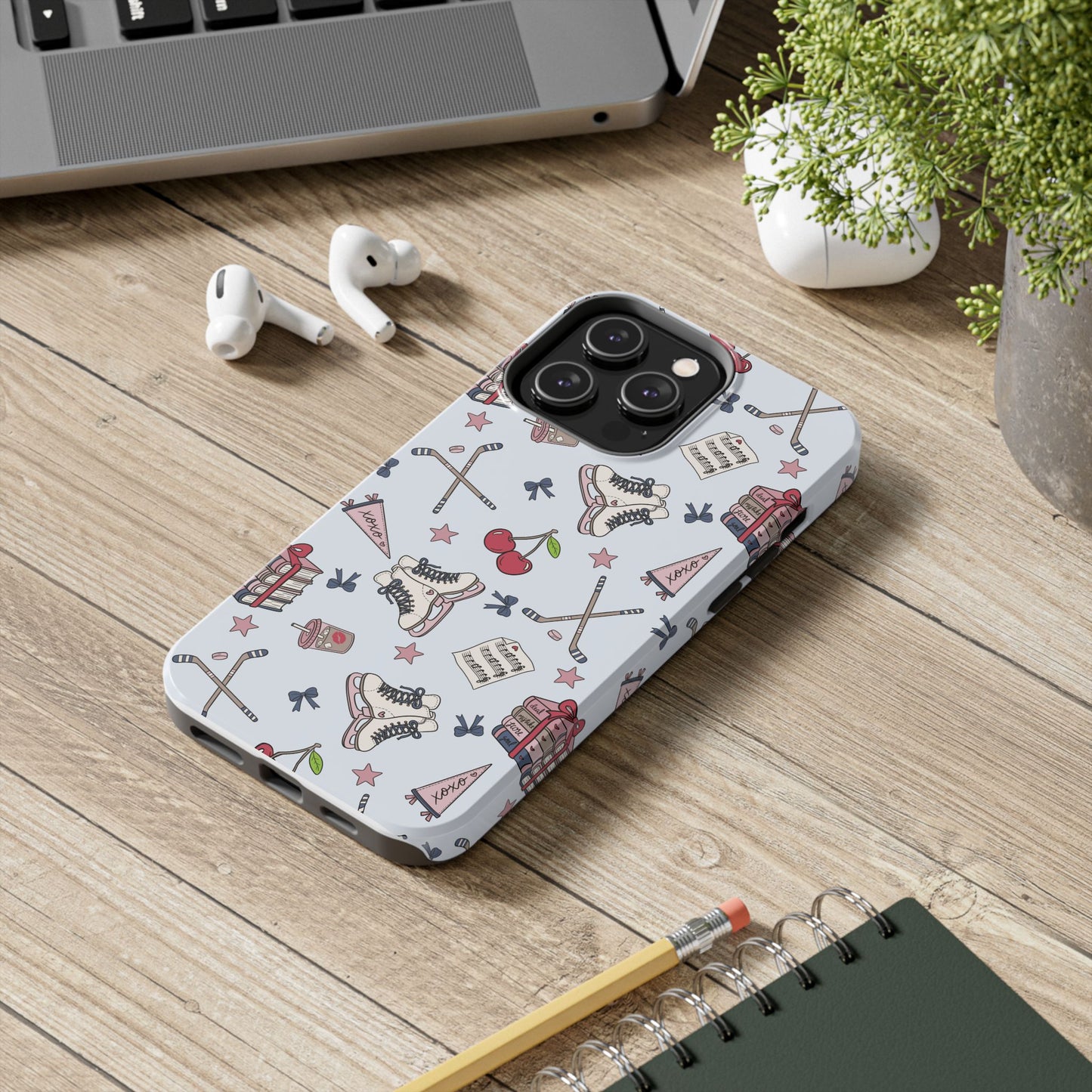 Hockey Romance Phone Case