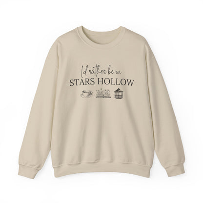 "I’d Rather Be in Stars Hollow" Crewneck-Gilmore Girls Apparel