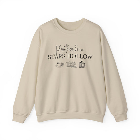 "I’d Rather Be in Stars Hollow" Crewneck-Gilmore Girls Apparel