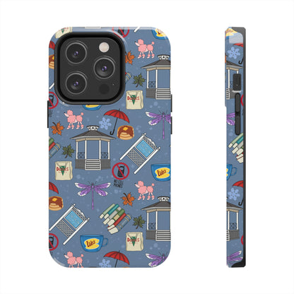 Stars Hollow Gilmore Girls Blue Phone Case