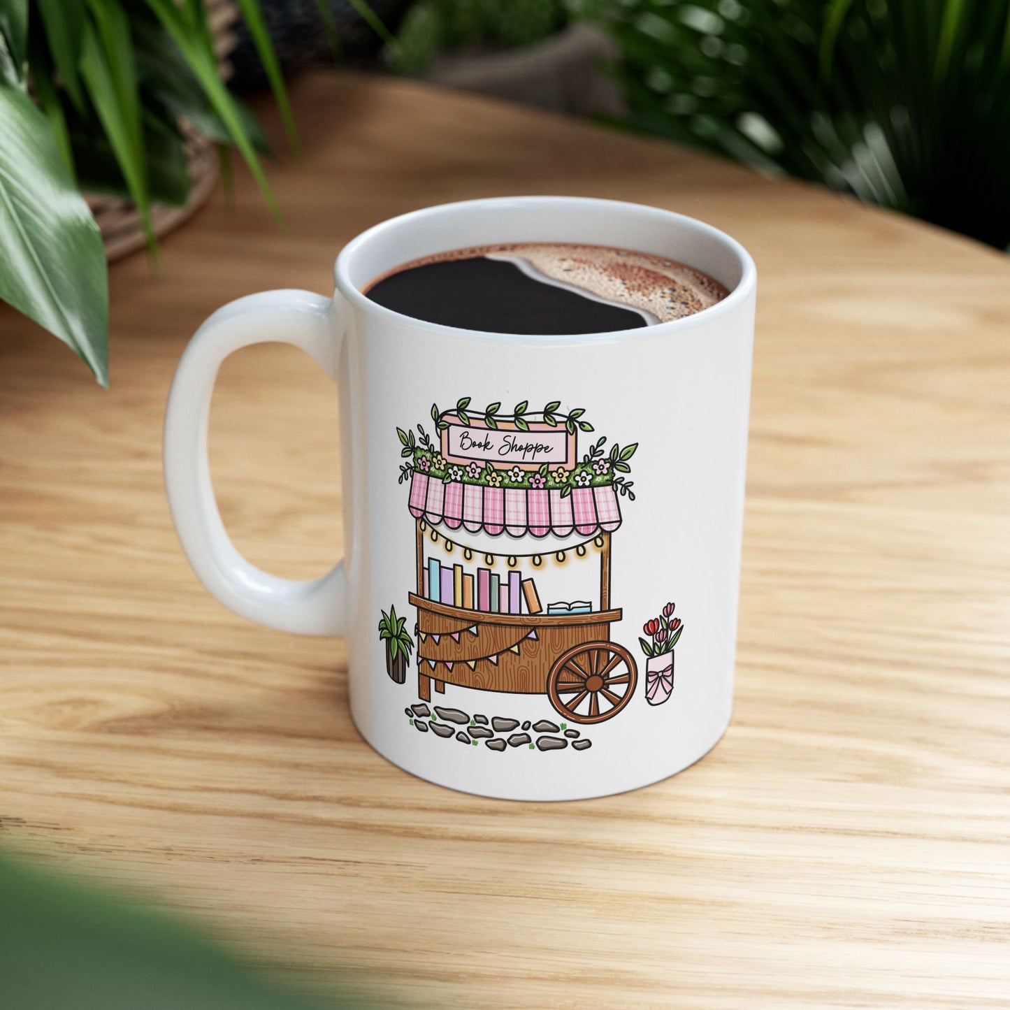 Book Shoppe Morning Mug