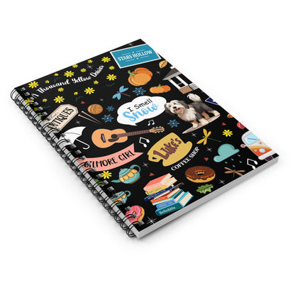 Stars Hollow Icons Spiral Notebook-Gilmore Girls