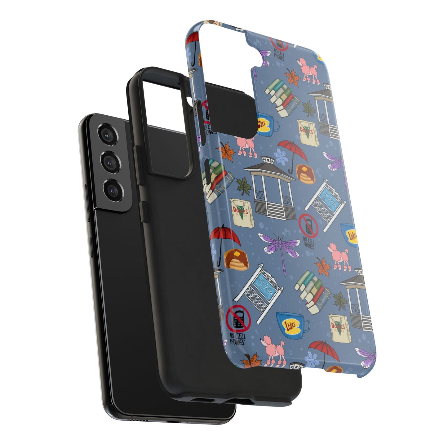 Stars Hollow Gilmore Girls Blue Phone Case