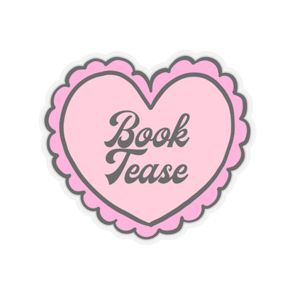 Book Tease Heart Sticker