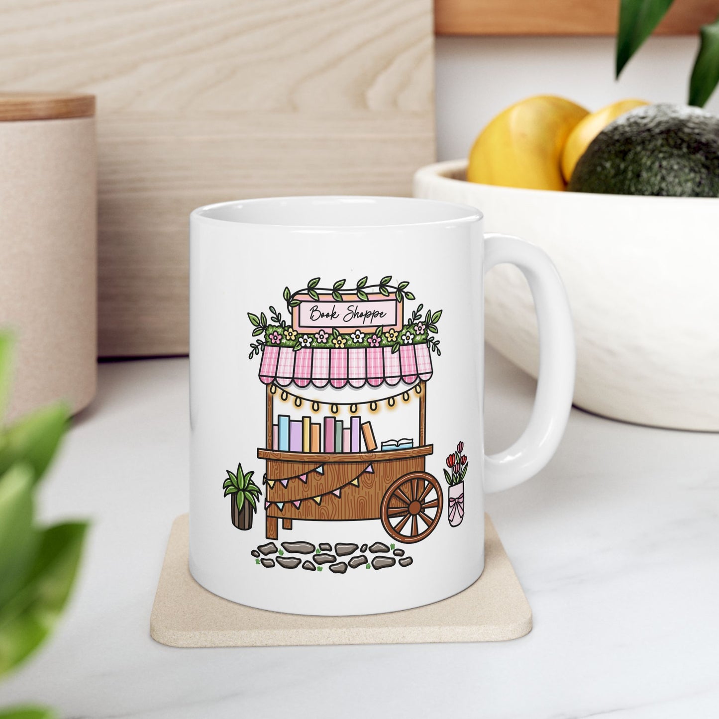 Book Shoppe Morning Mug