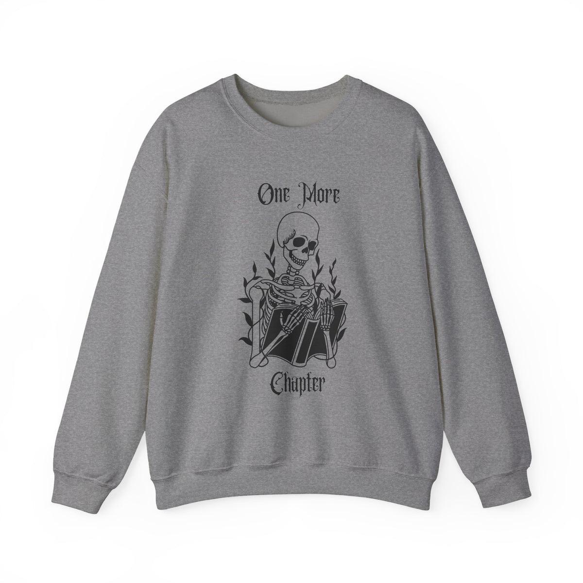 One More Chapter Skeleton Crewneck 💀🖤
