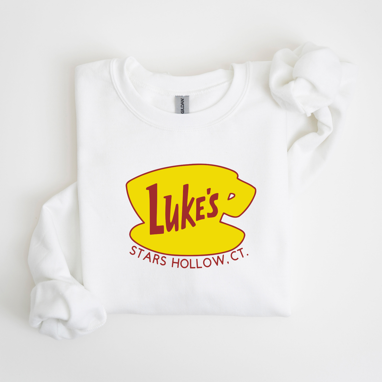 Luke's Diner Crewneck Sweatshirt-Cozy Gilmore Girls Apparel
