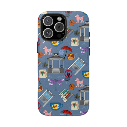 Stars Hollow Gilmore Girls Blue Phone Case