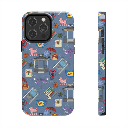 Stars Hollow Gilmore Girls Blue Phone Case
