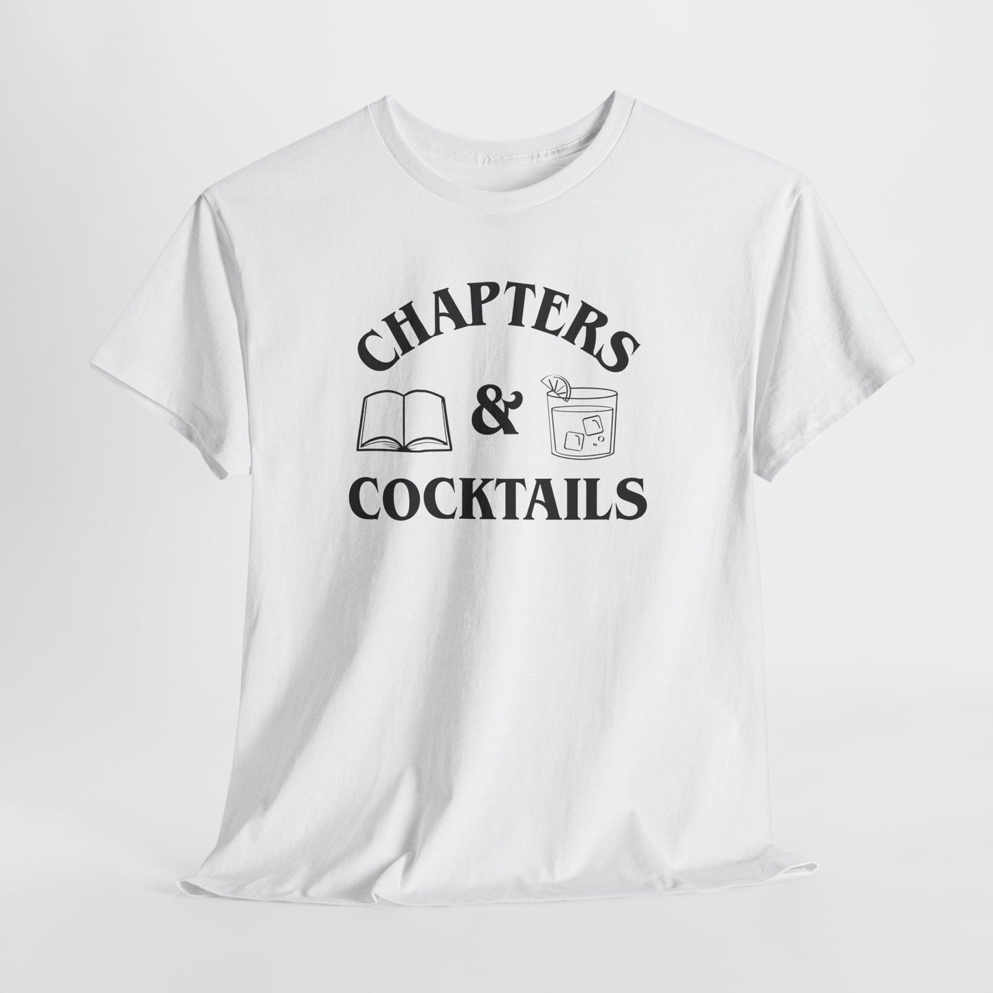 Chapters & Cocktails Tee-Bookish T-shirt