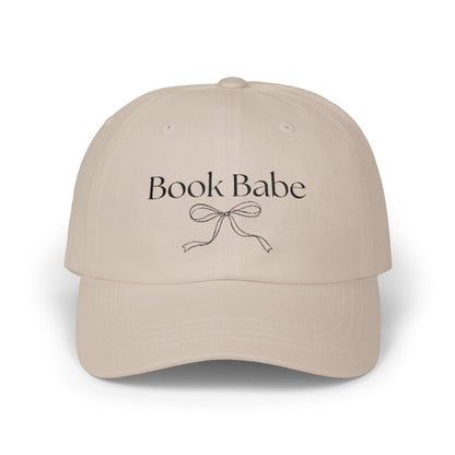 Book Babe Embroidered Hat-Black