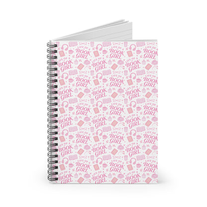 Book Girl Life Notebook