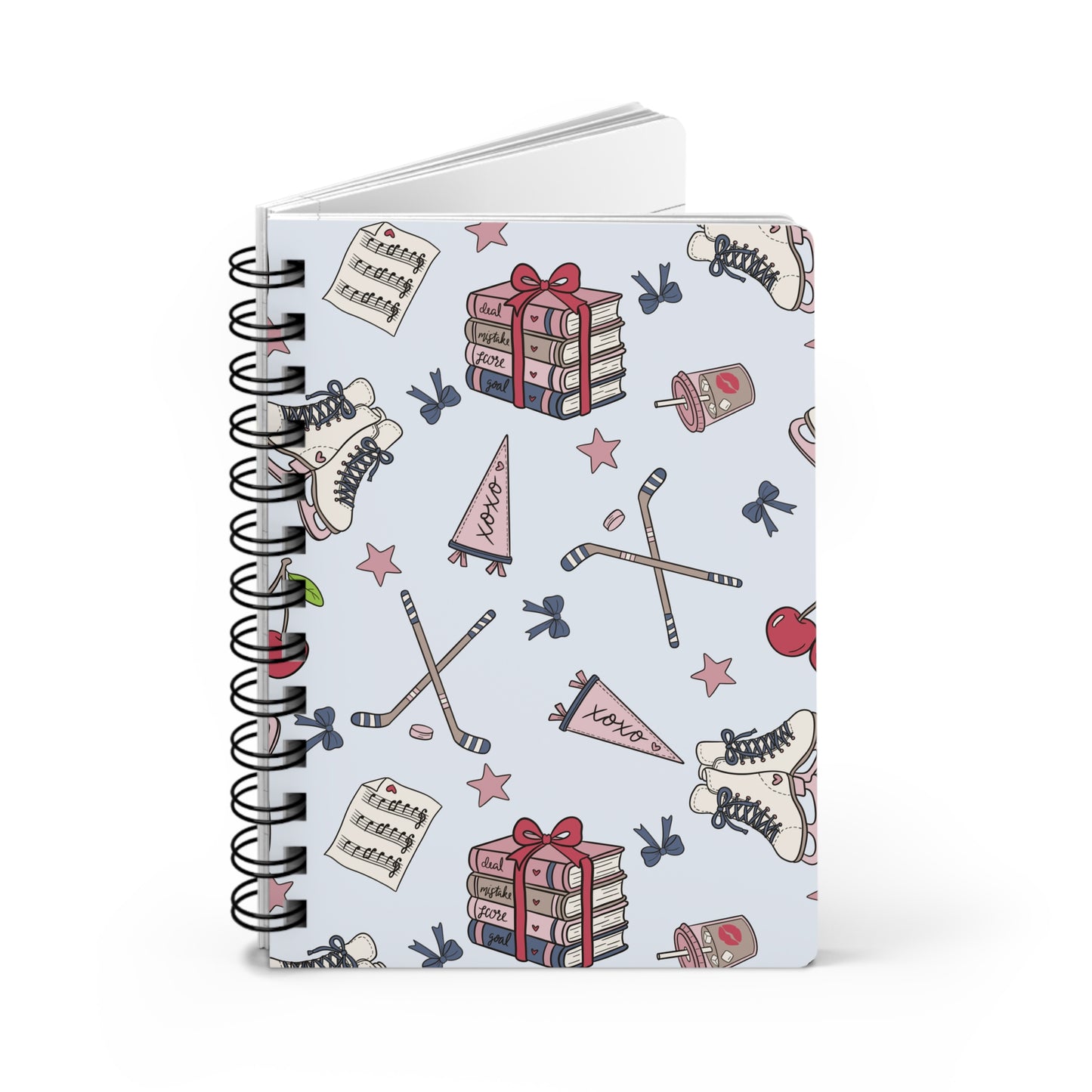 Hockey Romance Notebook