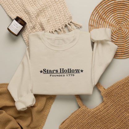 Stars Hollow 1779 Embroidered Crewneck Sweatshirt