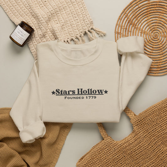 Stars Hollow 1779 Embroidered Crewneck Sweatshirt