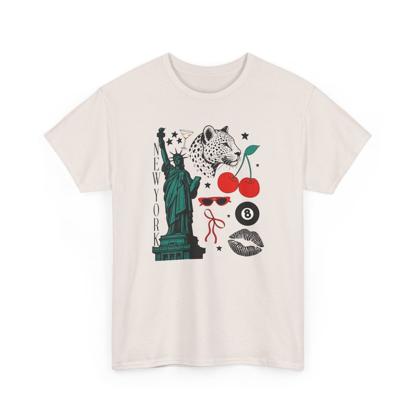 New York Socialite Summer Cotton T-Shirt-Gossip Girl