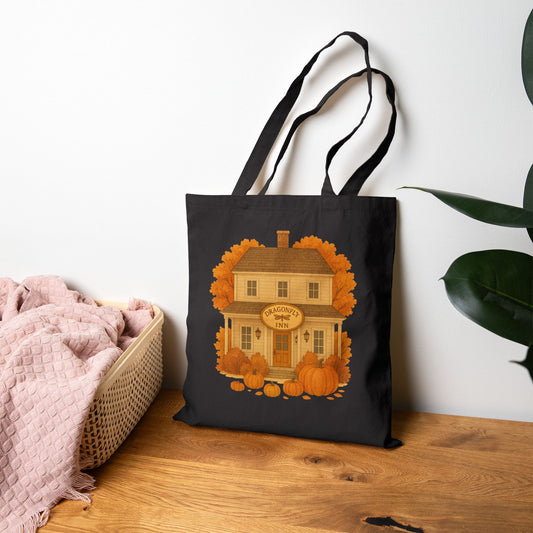 Dragonfly Inn Autumn Vibes Tote Bag-Gilmore Girls Autumn Tote