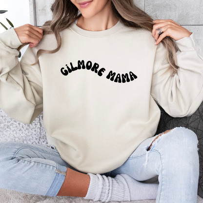 Gilmore Girl Mama Crewneck Sweatshirt-Gilmore Girl Mom Apparel