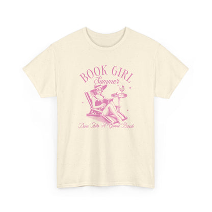 Book Girl Summer Girly Pop Tee-Bookish T-Shirt