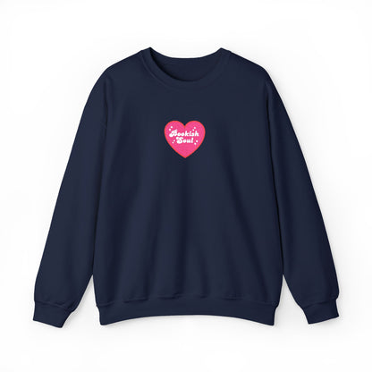 Bookish Soul Embroidered Crewneck Sweatshirt