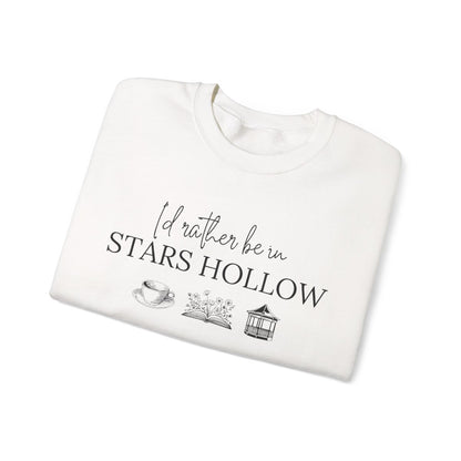 "I’d Rather Be in Stars Hollow" Crewneck-Gilmore Girls Apparel
