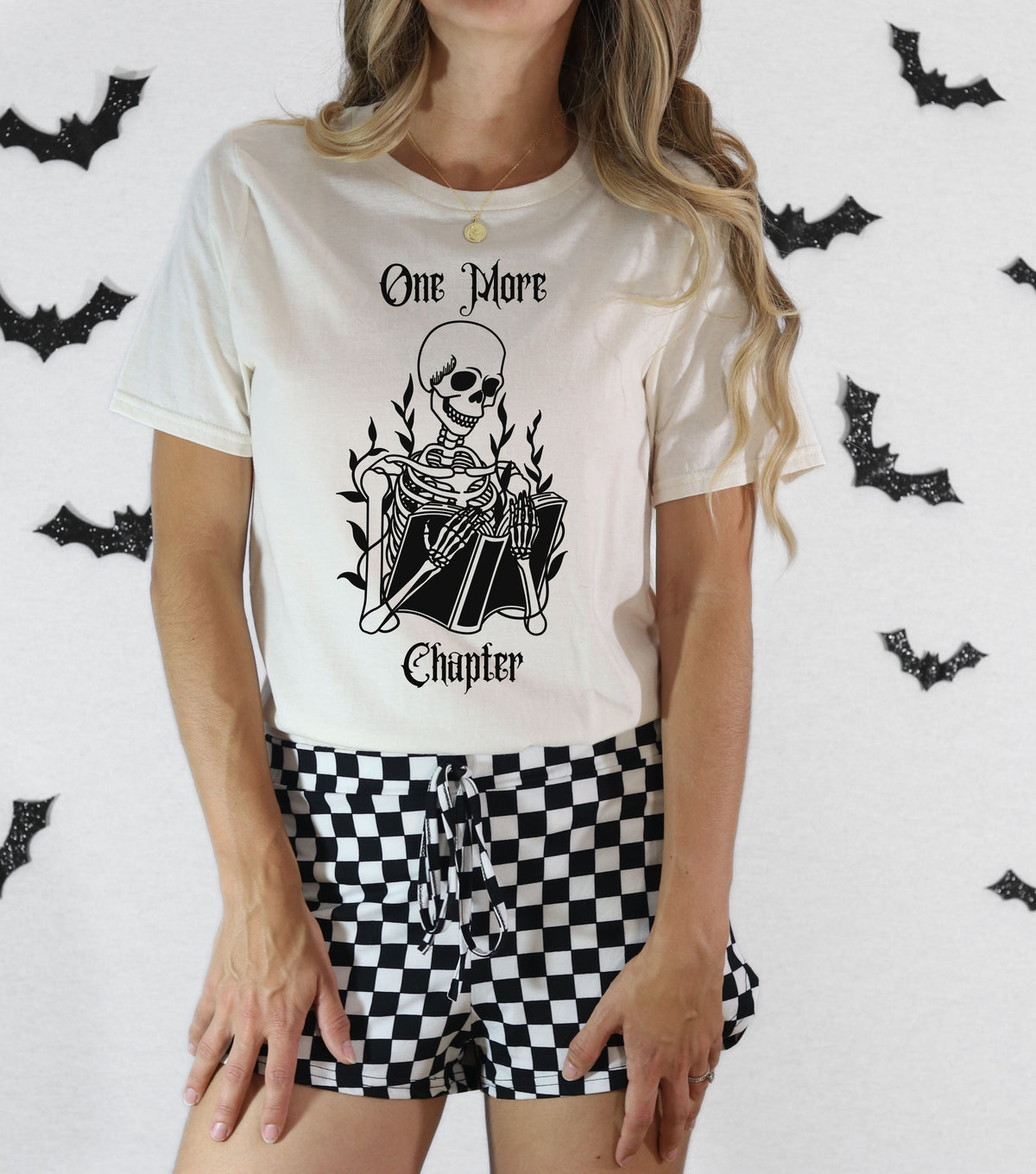 One More Chapter Skeleton T-Shirt 💀📚