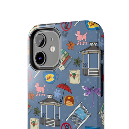 Stars Hollow Gilmore Girls Blue Phone Case