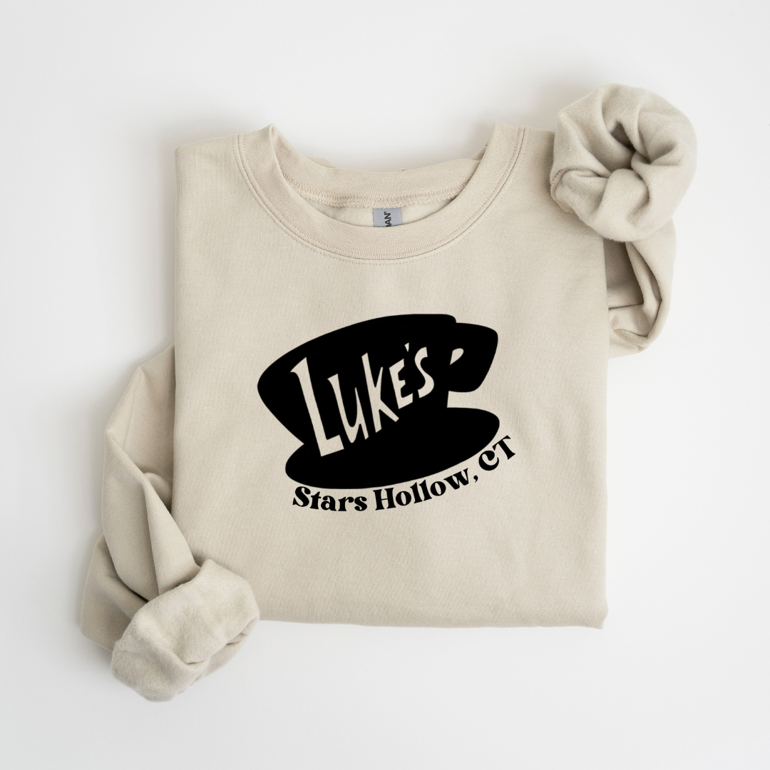 Luke’s Diner Crewneck Sweatshirt-Stars Hollow GG Apparel
