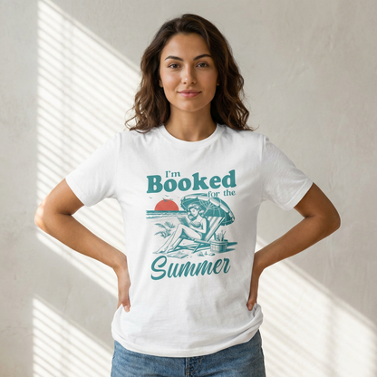 I'm Booked for the Summer Cotton Tee