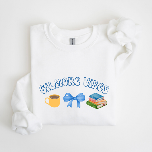 Gilmore Vibes Crewneck Sweatshirt-Gilmore Girls Apparel