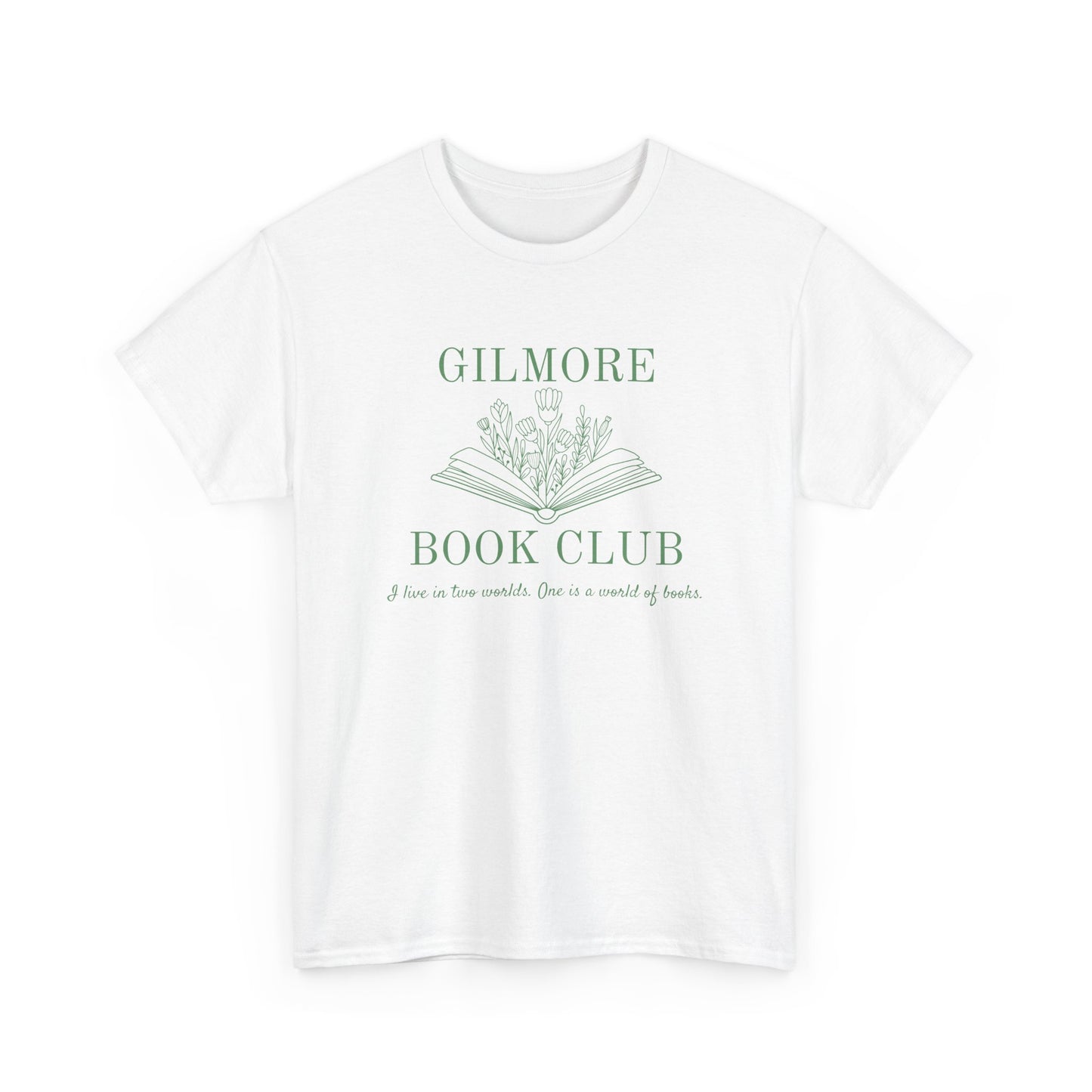 Gilmore Book Club Tee — Vintage Floral Reading Shirt