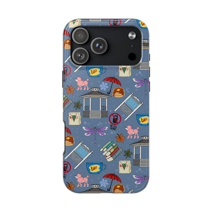 Stars Hollow Gilmore Girls Blue Phone Case