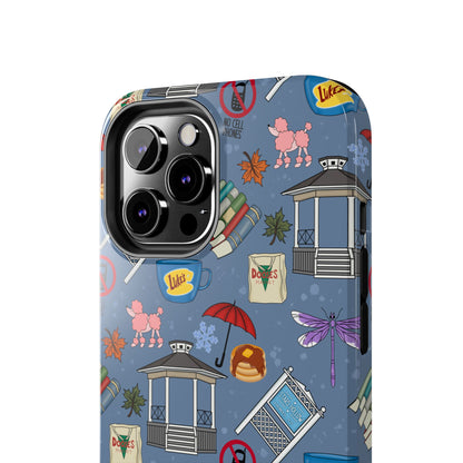 Stars Hollow Gilmore Girls Blue Phone Case