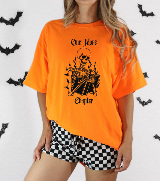 One More Chapter Skeleton T-Shirt 💀📚