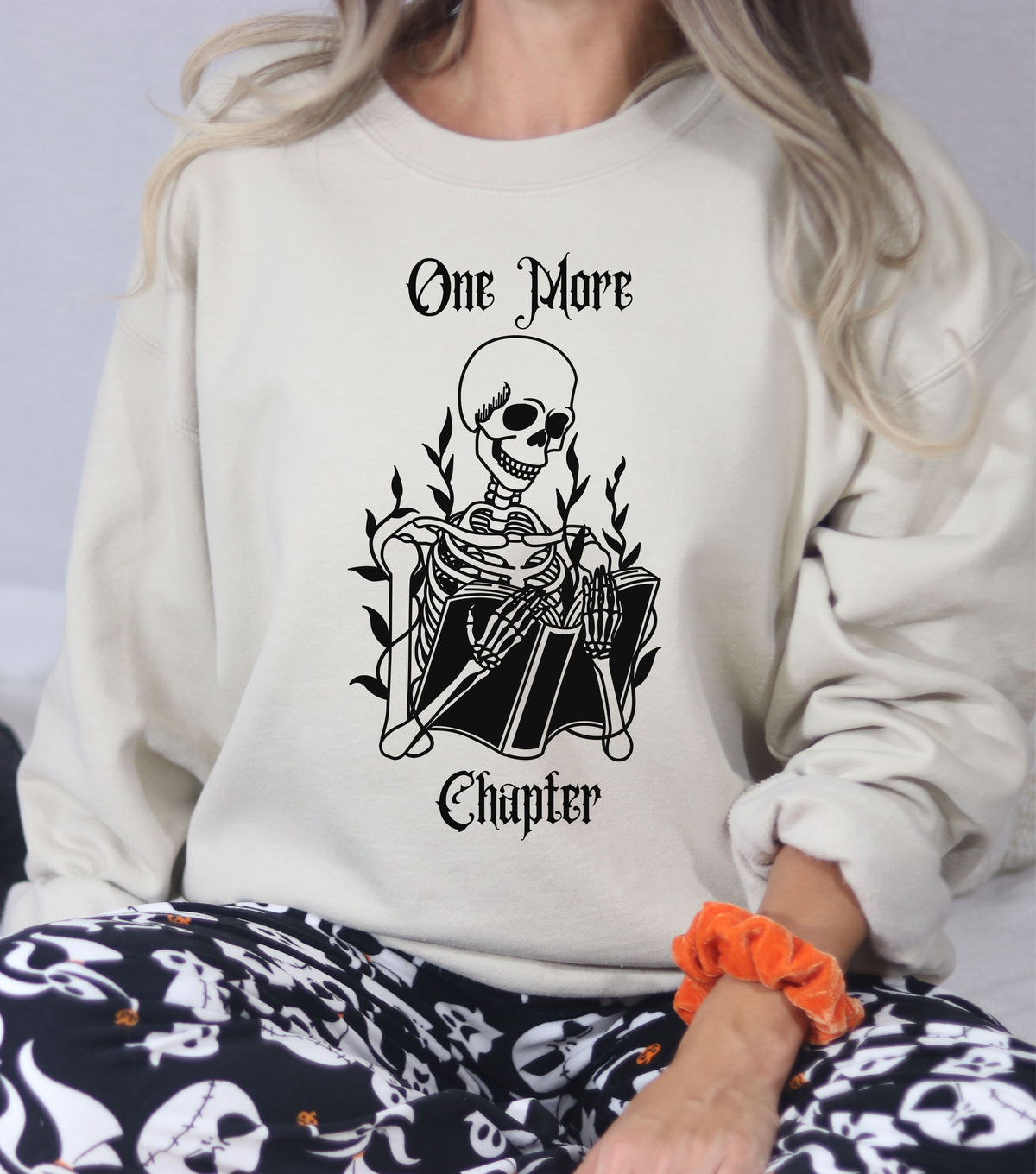 One More Chapter Skeleton Crewneck 💀🖤