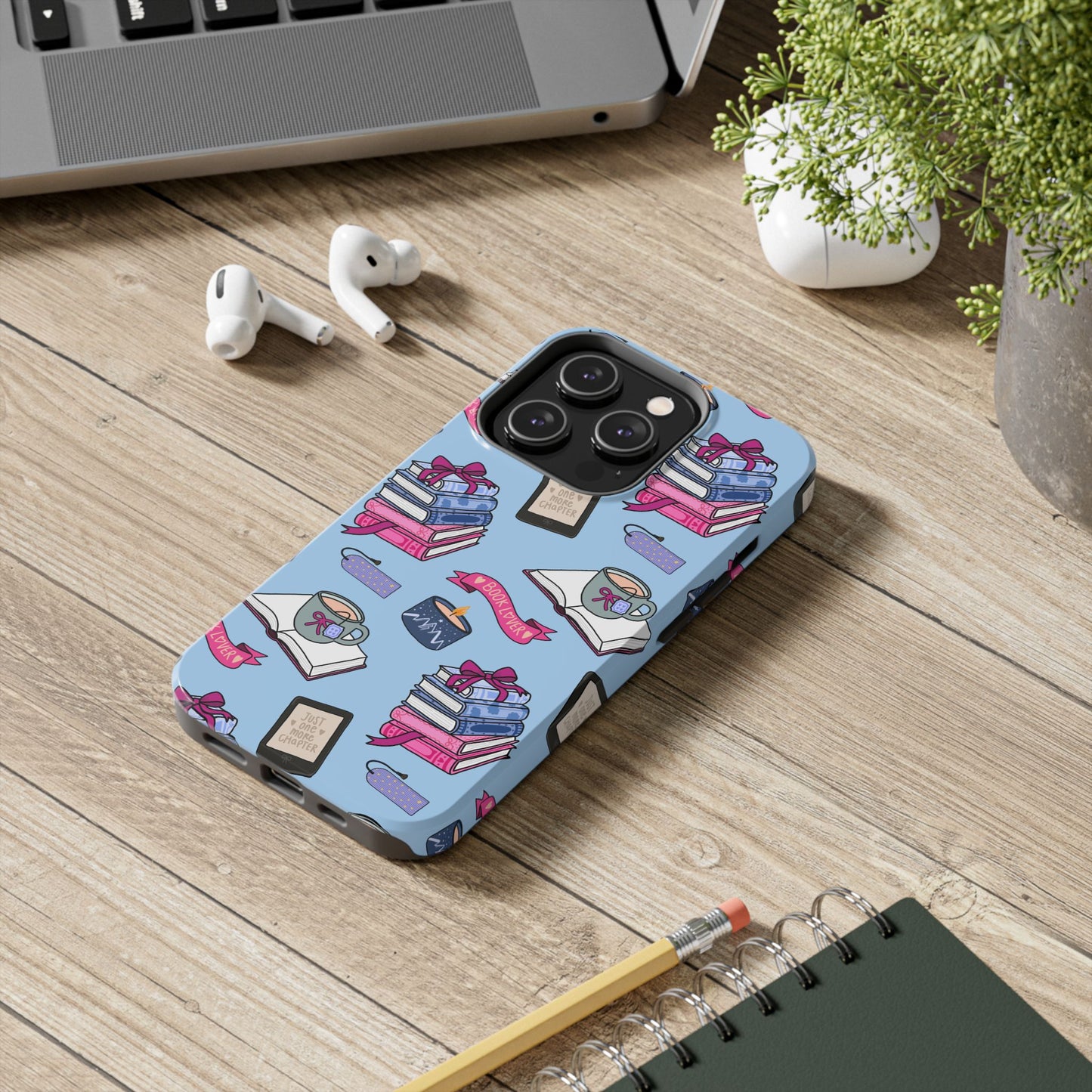 Book Lovers One More Chapter Phone Case