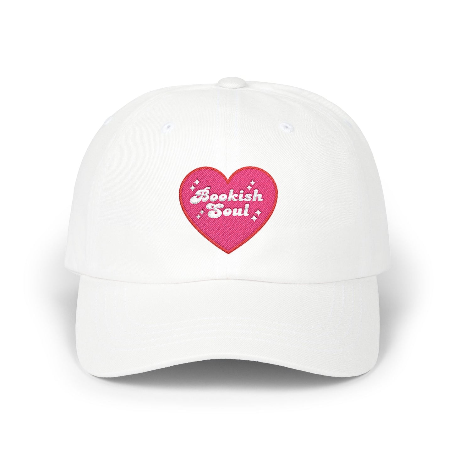 Bookish Soul Embroidered Baseball Cap
