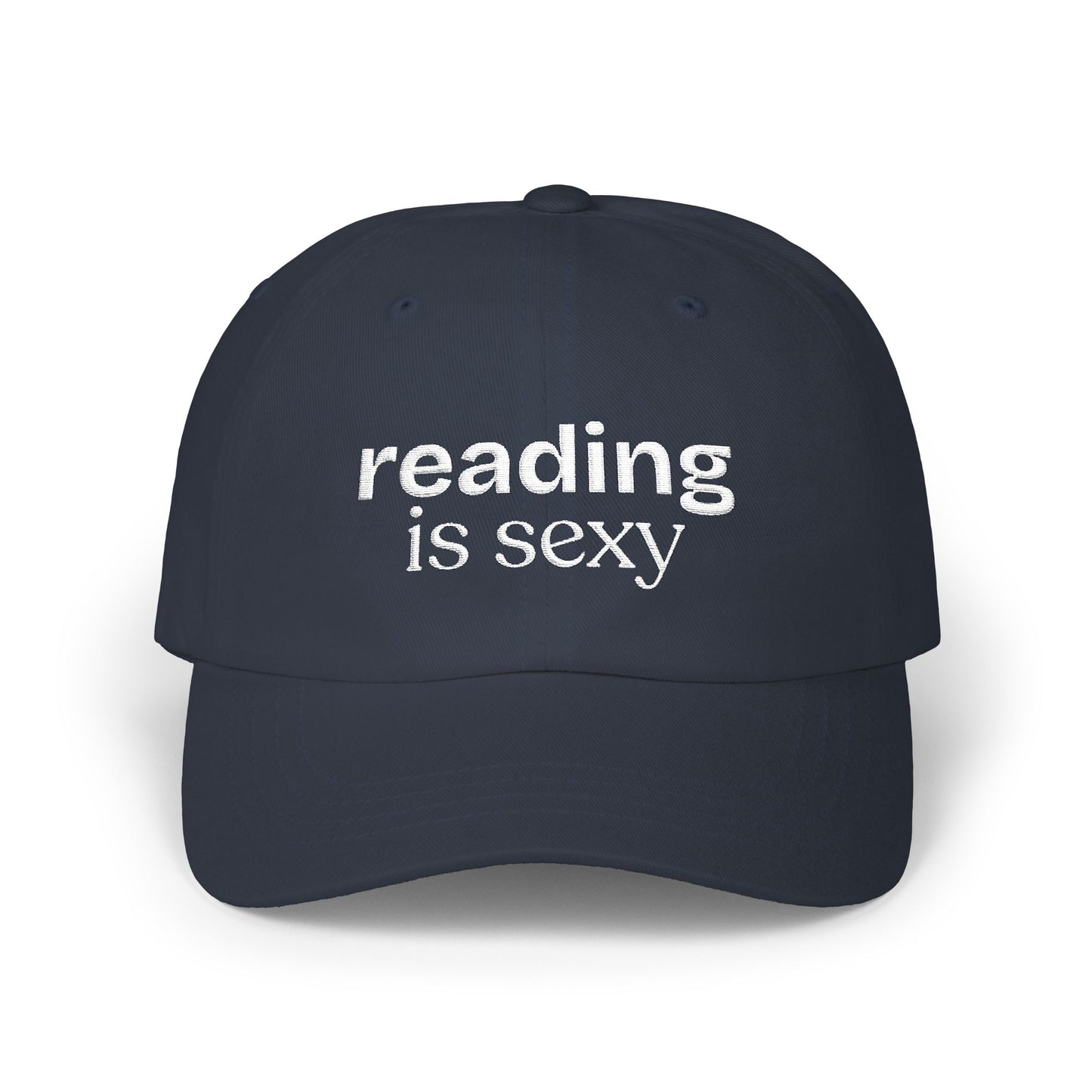 Reading is Sexy Embroidered Hat