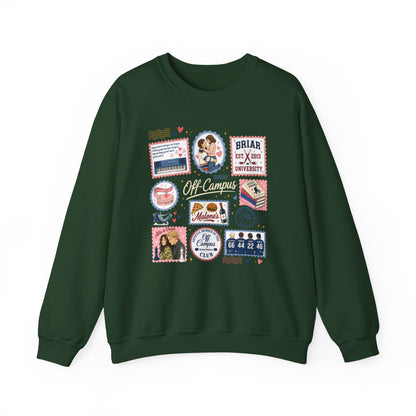 Off-Campus Hockey Romance Crewneck Sweatshirt