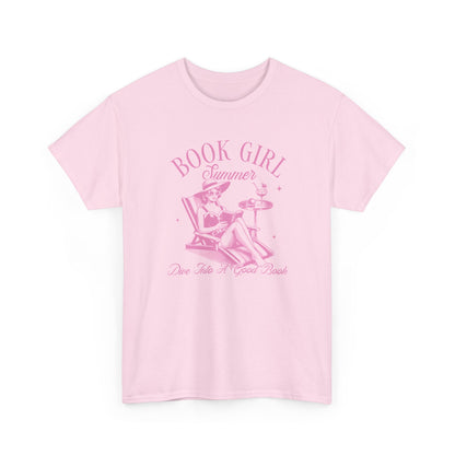 Book Girl Summer Girly Pop Tee-Bookish T-Shirt