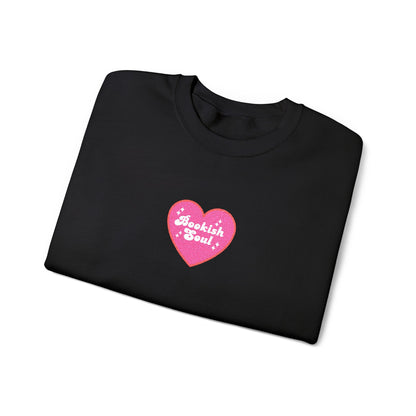 Bookish Soul Embroidered Crewneck Sweatshirt