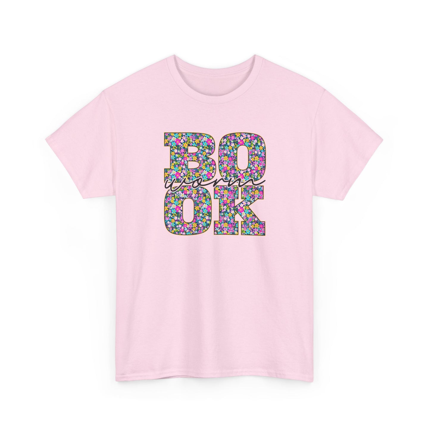Floral Bookworm Tee-Bookish T-Shirt