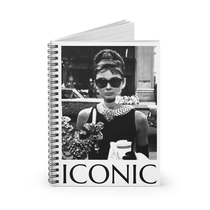 Breakfast at Tiffany’s Spiral Notebook