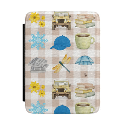 Stars Hollow Icons Leatherette Kindle Paperwhite Case