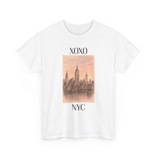 New York City Tee, XOXO NYC Shirt-Gossip Girl Inspired