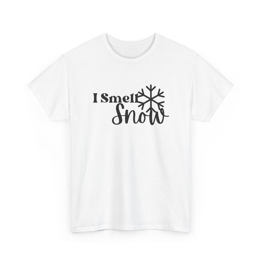 "I Smell Snow" Cotton T-Shirt–Cozy Gilmore Girls Apparel