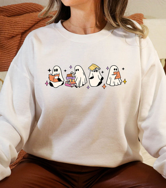 Ghostly Book Club Crewneck Sweatshirt