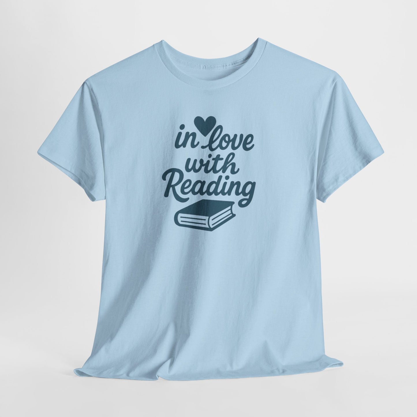 Reading Lover T-Shirt – "In Love With Reading" Graphic Tee for Book Lovers