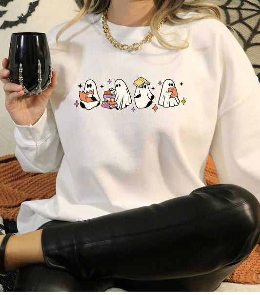 Ghostly Book Club Crewneck Sweatshirt